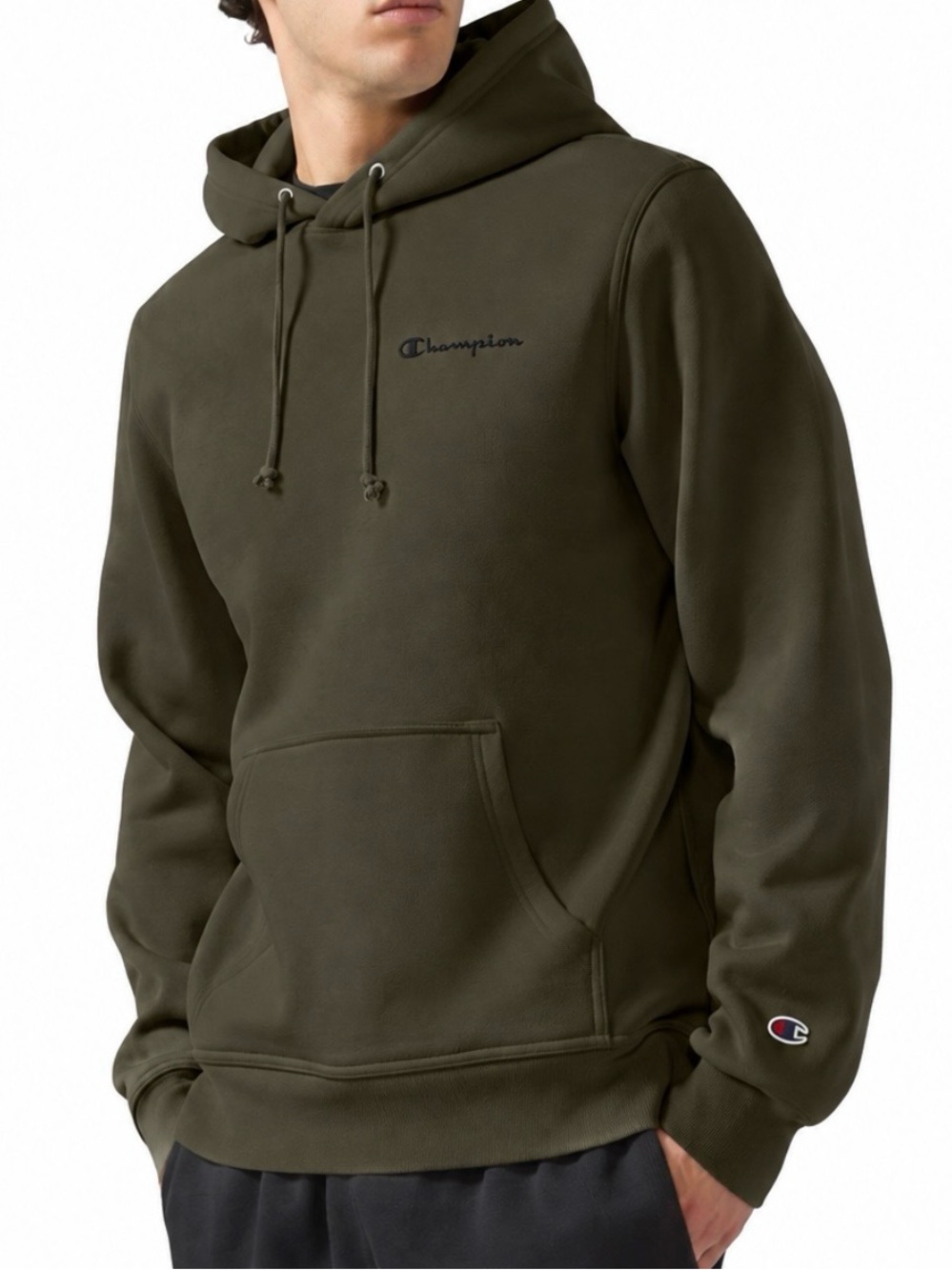 NWT Champion Men's Icon Logo Hoodie